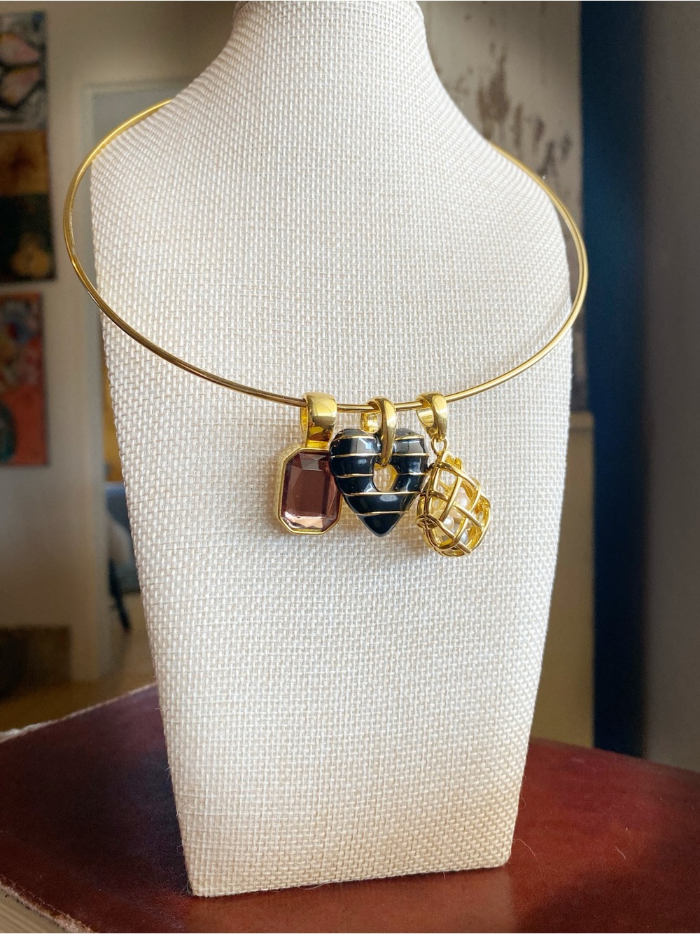 Joan Rivers Gold Collar Necklace